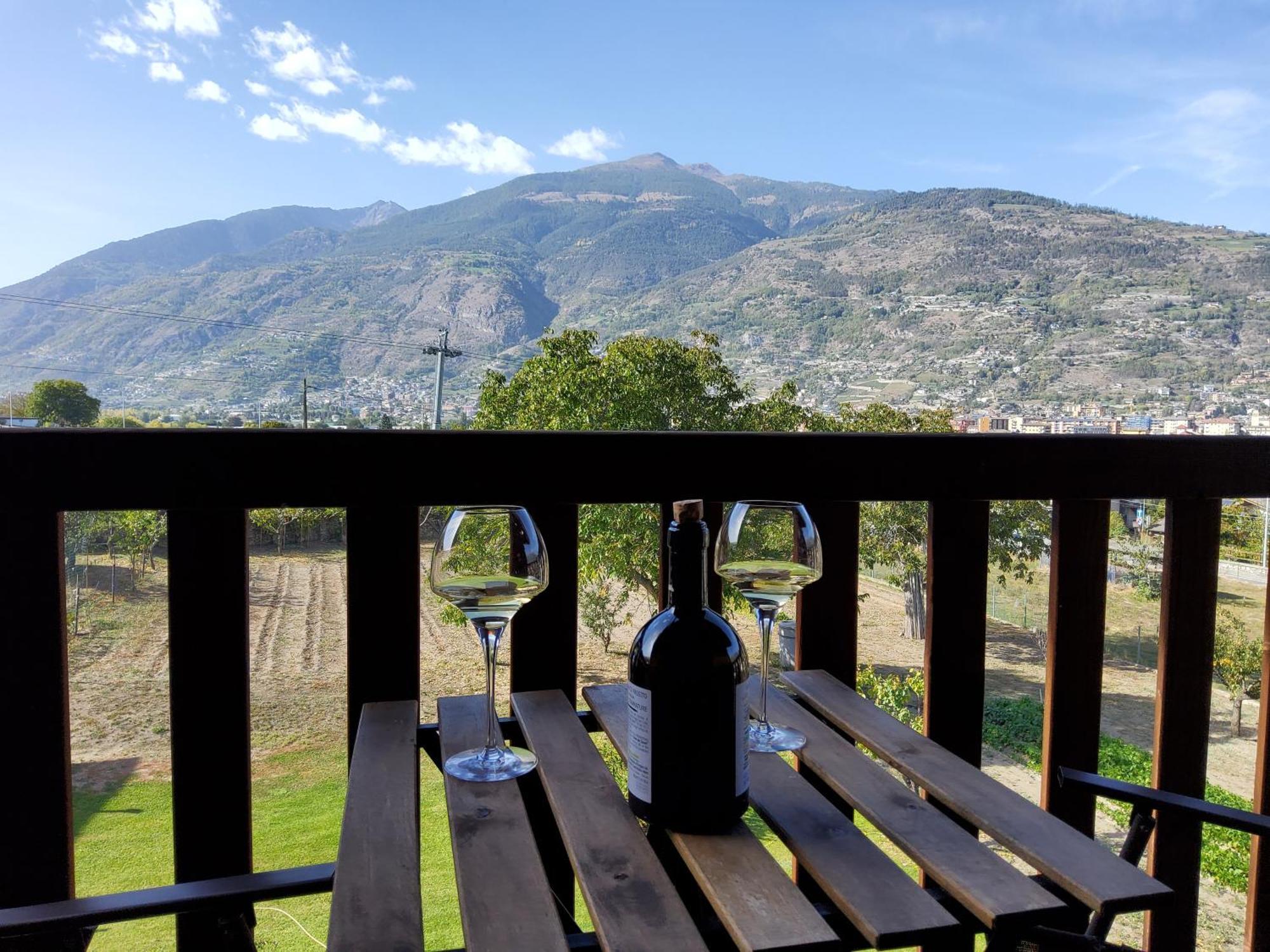 La Vigne De Papagran Aparthotel Charvensod Buitenkant foto